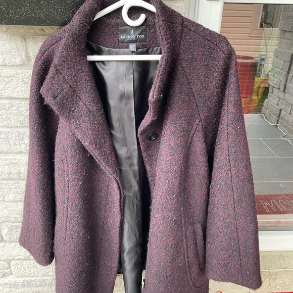 Plus Size London Fog Coat - Picture 2 of 3